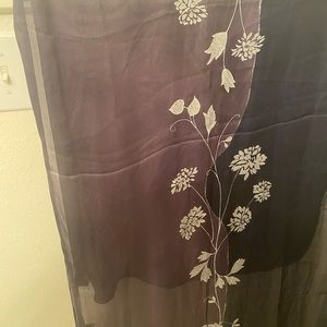 Never worn Armani scarf with flowers